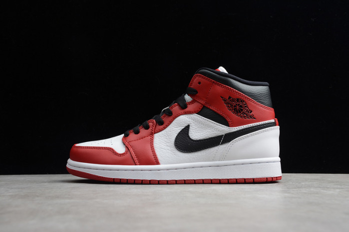 air jordan 1 mid “chicago” 554724-173