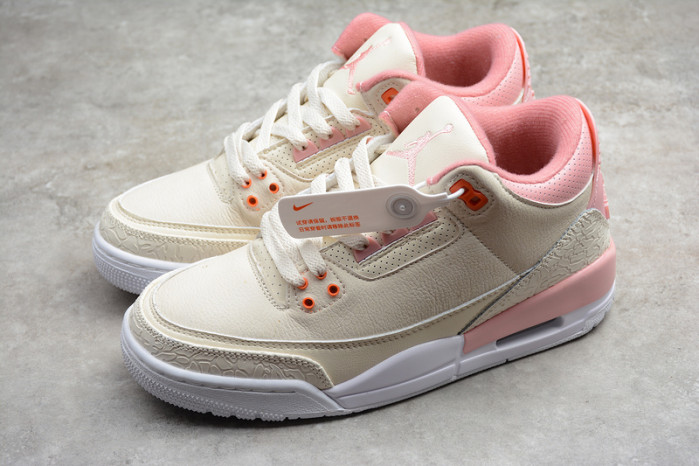 air jordan 3 retro sail rust pink ck9246-116