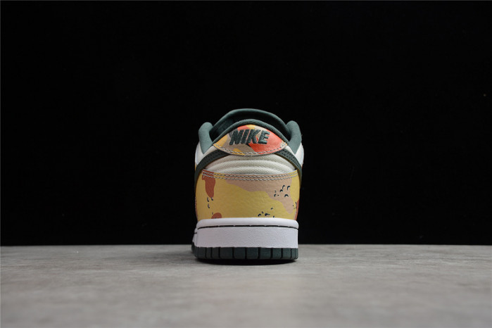 nike sb dunk low sail multi camo dh0957-100
