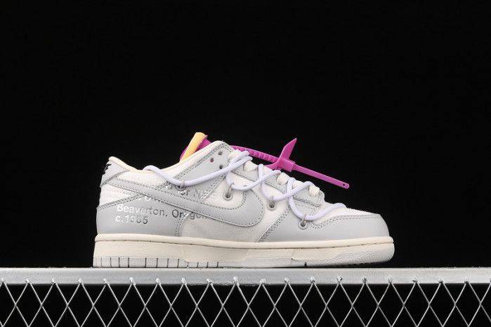 off white nike dunk low 03 of 50 ow dm1602-118