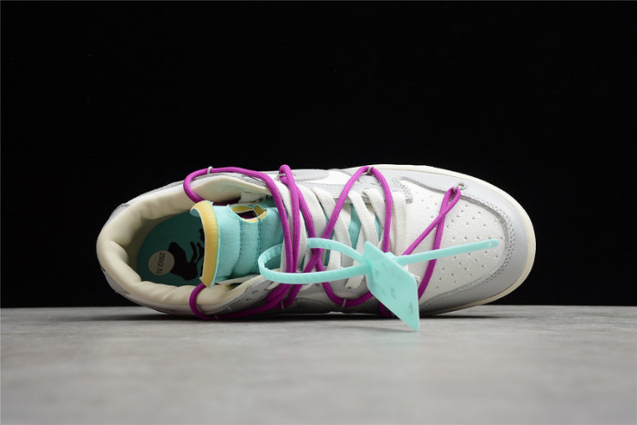 off white nike dunk low 01 of 50 ow dm1602-100