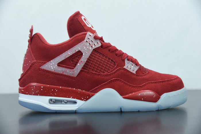 air jordan 4 retro oklahoma sooners pe aj4-904282