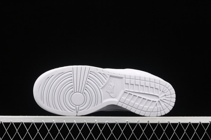 dover street market x nike dunk low “triple white” dh2686-100