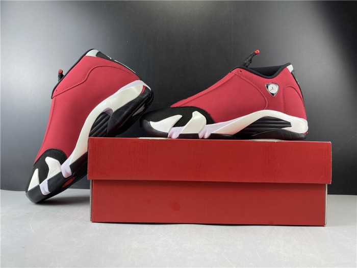 air jordan 14 retro gym red toro - 487471-006