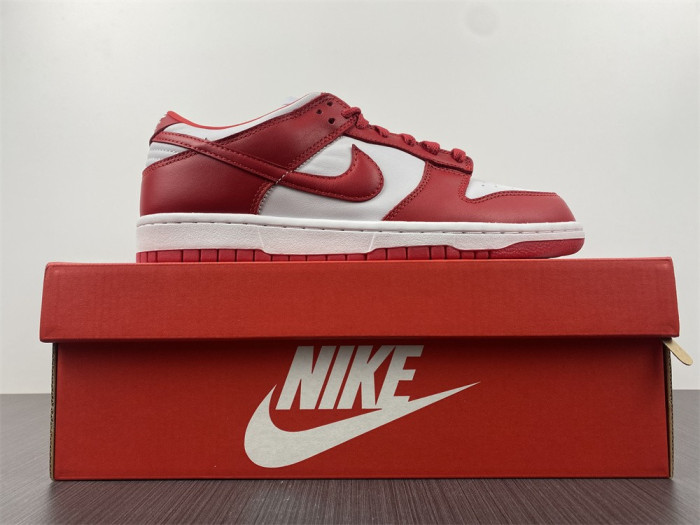 nike dunk low sp “university red” cu1727-100