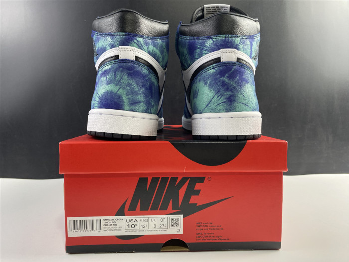 air jordan 1 tie-dye - cd0461-100