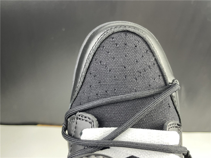 off-white x nike dunk low black dm1602-001
