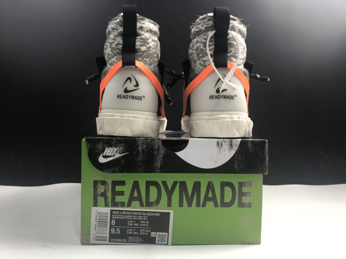 nike blazer mid readymade black - cz3589-001