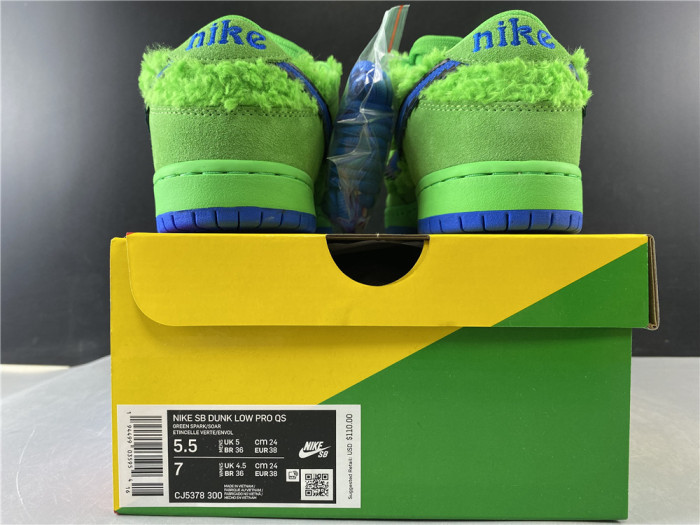 nike sb dunk low grateful dead bears green - cj5378-300