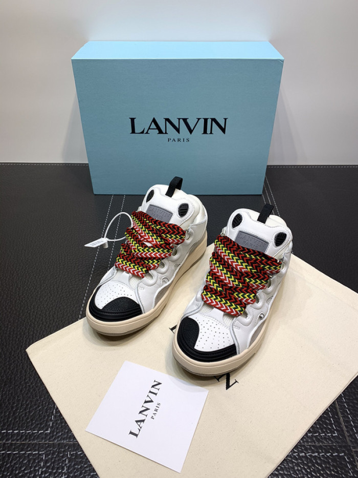 lanvin curb sneaker
