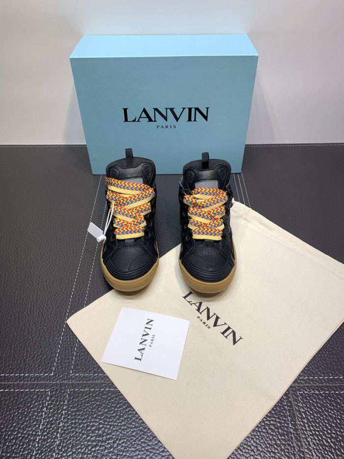 lanvin curb sneaker