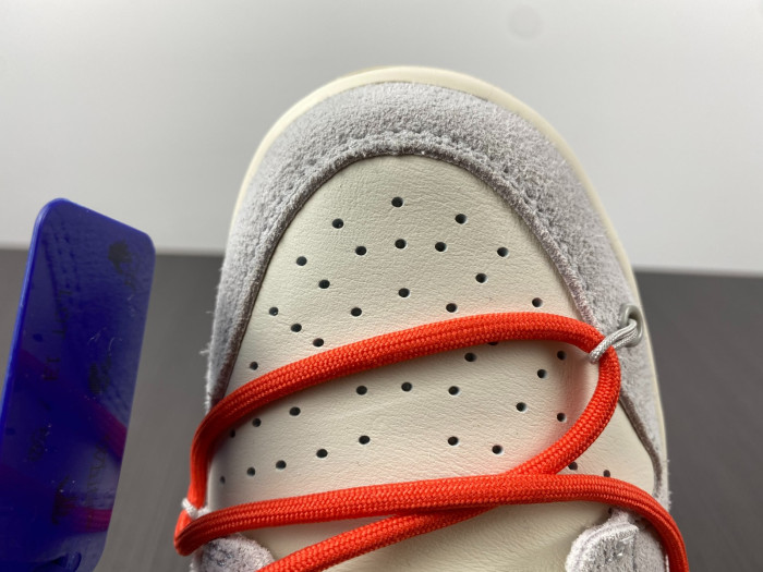 nike dunk low off-white lot 13 of 50 dj0950-110