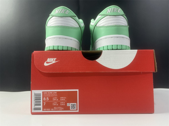 nike dunk low ＂green glow＂dd1503-105