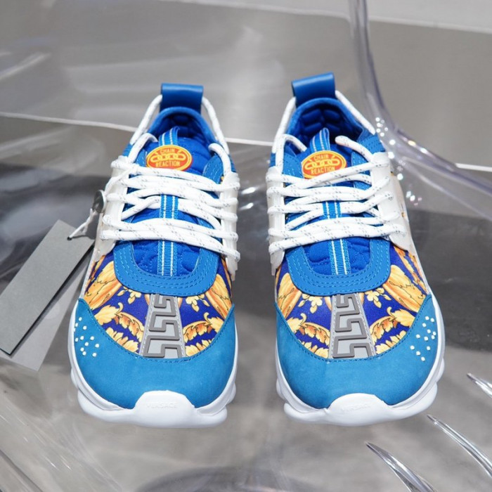 vse chain reaction blue sneaker