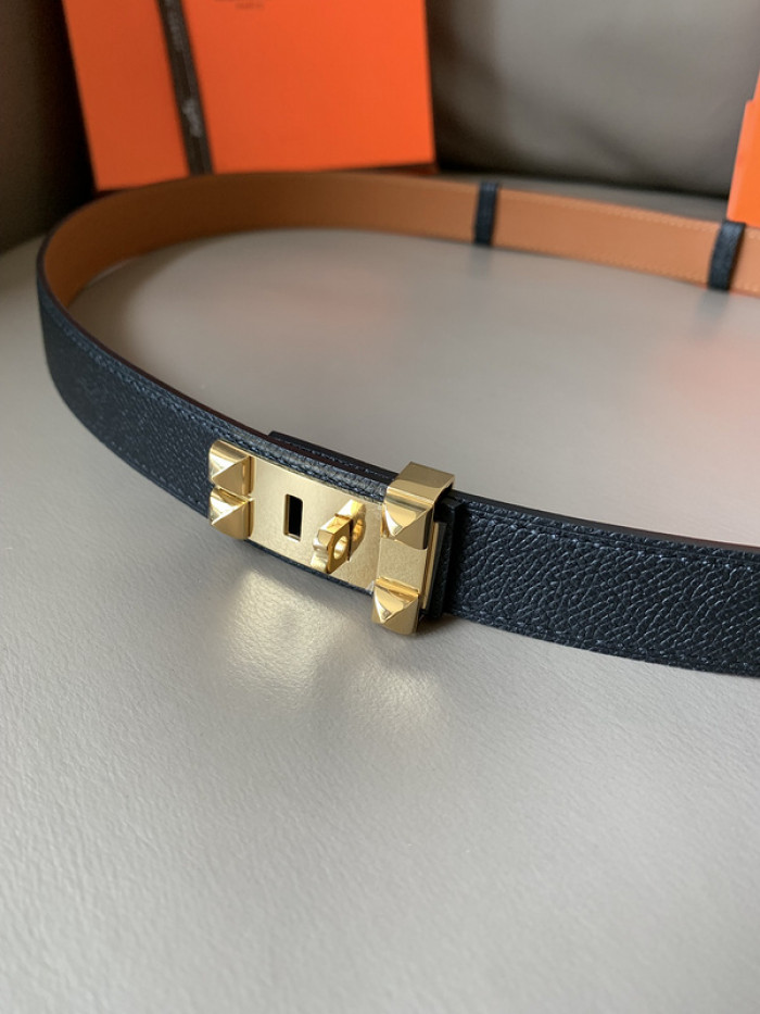 H**mes belt-2.4cm