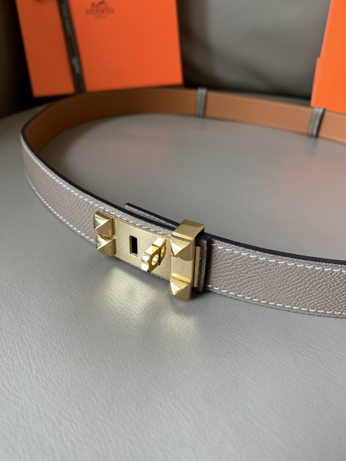 H**mes belt-2.4cm