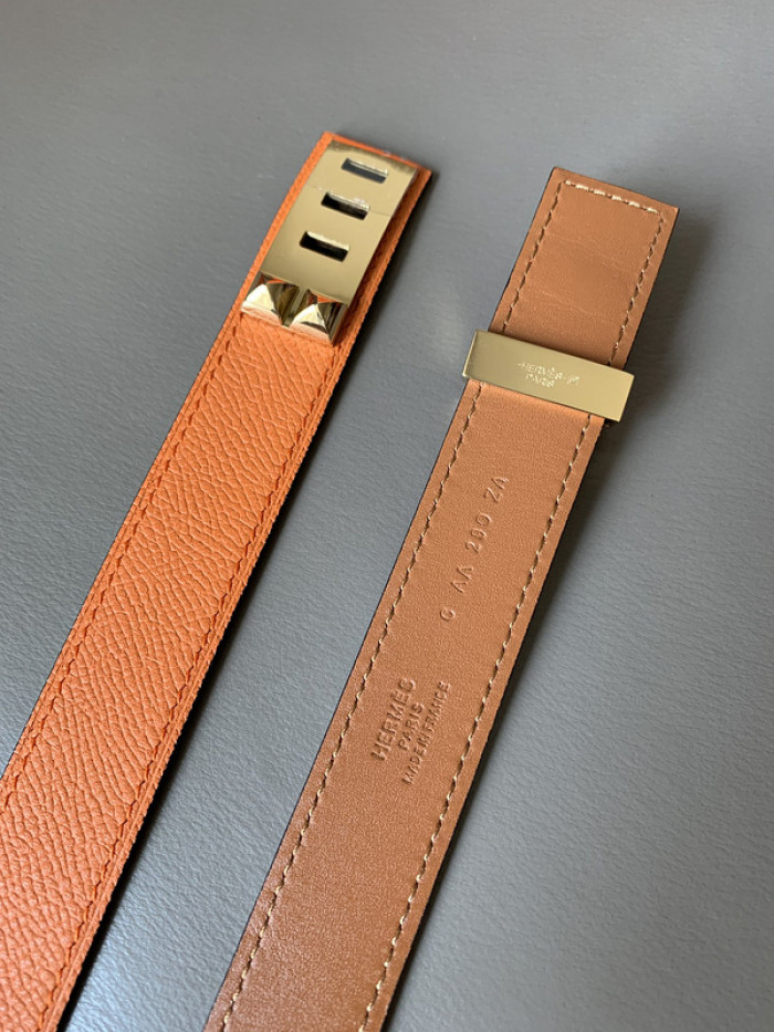 H**mes belt-2.4cm