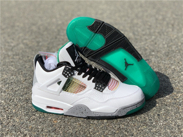 jordan 4 retro lucid green rasta (w) - aq9129-100