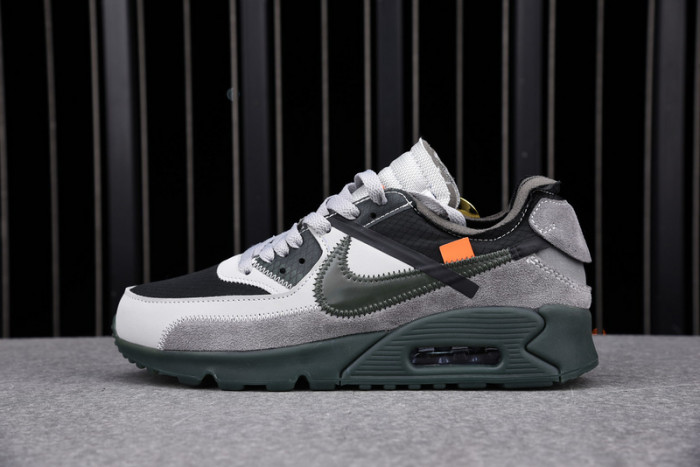 off-white nike air max 90 grey aa7293-002