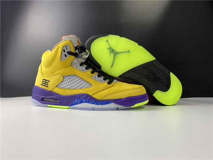 air jordan 5 solar orange what the cz5725-700