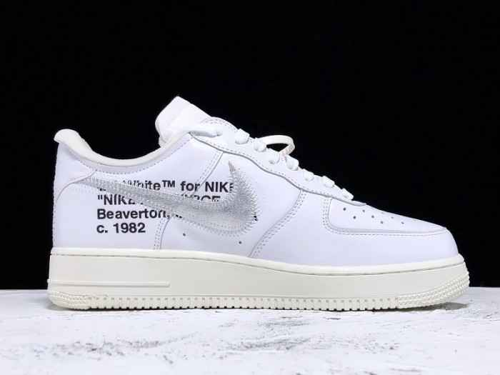 off-white nike air force 1 low complexcon white - ao4297-100