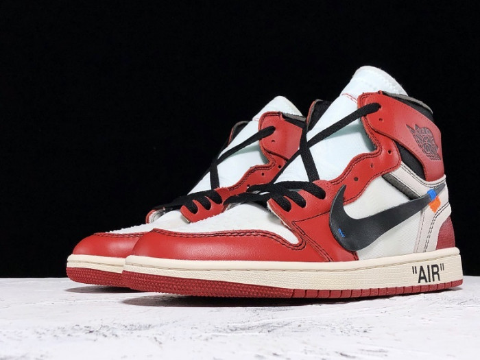 off-white air jordan 1 retro chicago the ten - aa3834-101