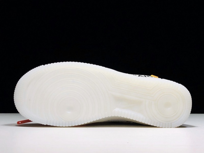 nike air force 1 low off-white all white - ao4606-100