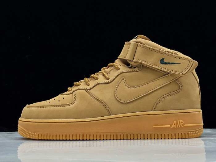 nike air force 1 mid 07 prm qs ''flax'' - 715889-200