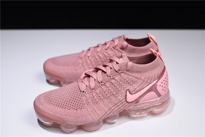 nike air vapormax flyknit 2 "rust pink" 942843-600