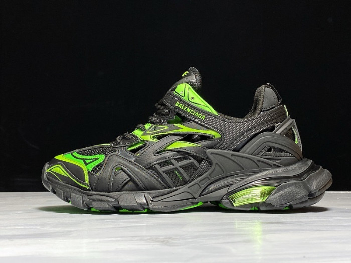 bl track trainers sneaker black yellow h903p065