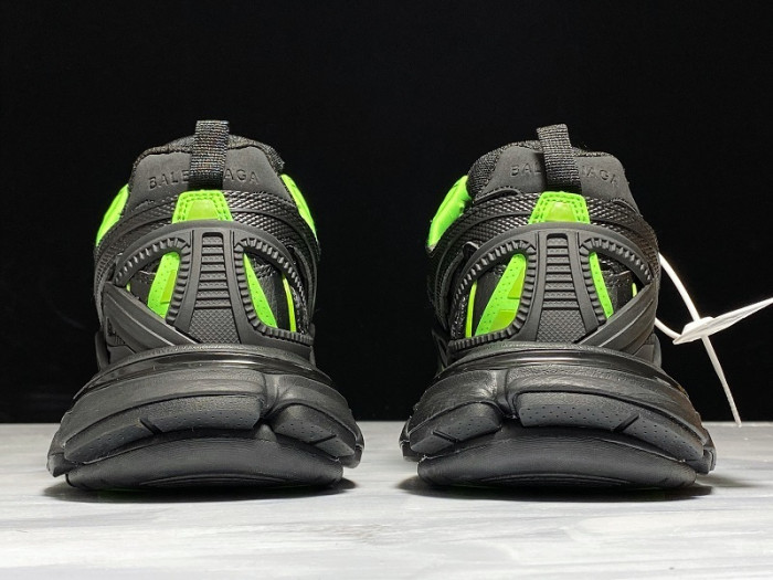bl track trainers sneaker black yellow h903p065