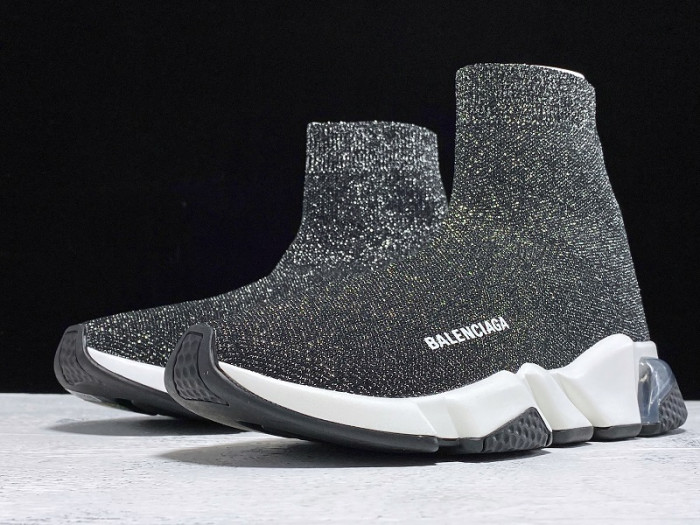 bl speed trainer sneakers sole black white h903p011