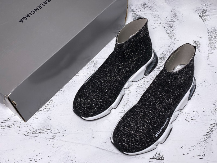 bl speed trainer sneakers sole black white h903p011