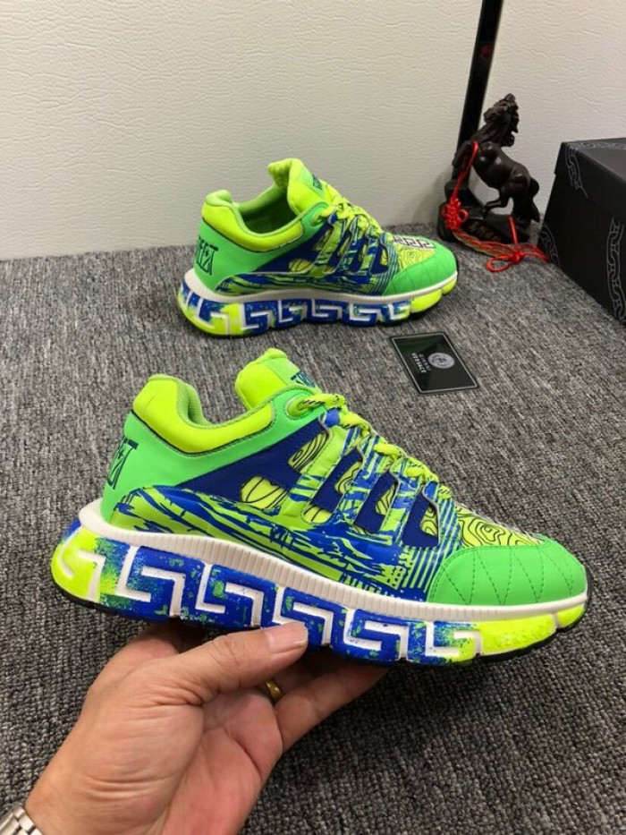 vse chain reaction green sneaker