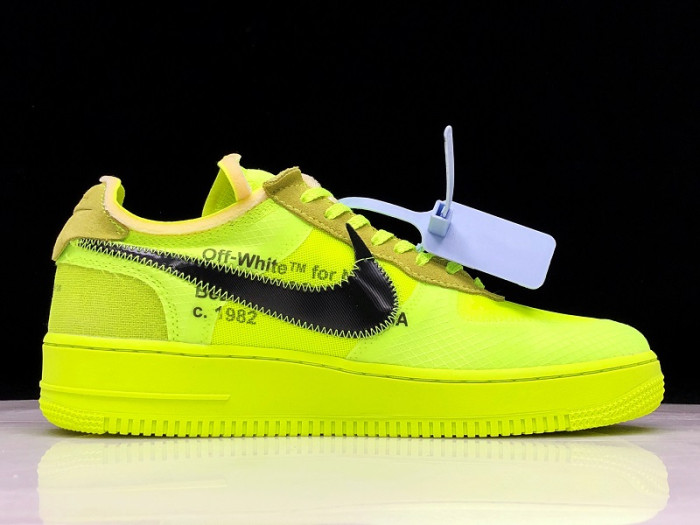 off-white nike air force 1 low volt - ao4606-700