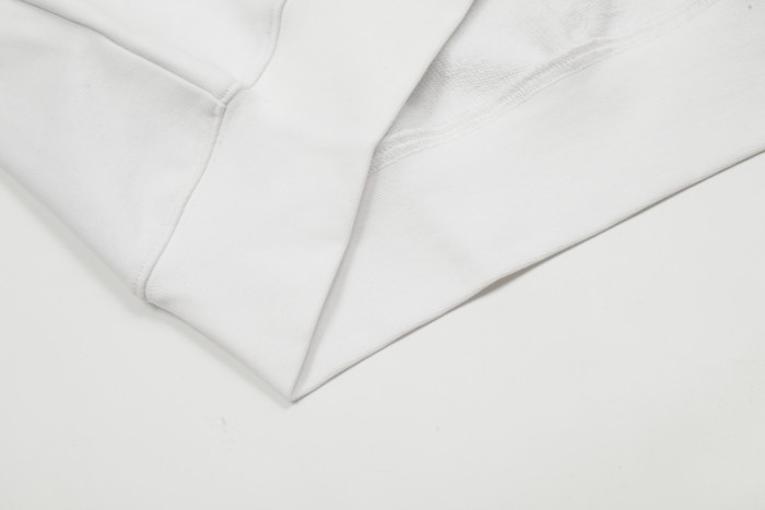 Ch*0me He**ts horseshoe floral zip up hoodie ke811