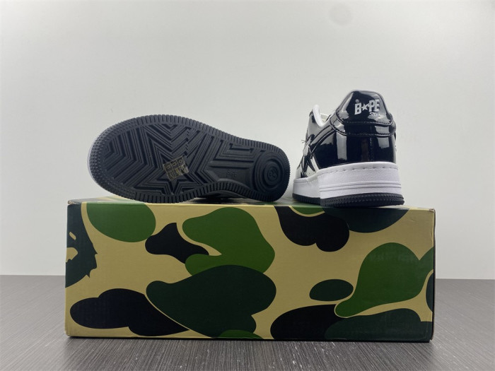 a bathing ape bape sta low black 001fwh701001_blk_a